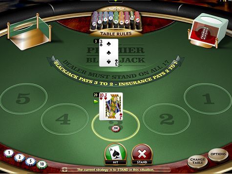 Блэкджек от Microgaming (Микрогейминг).